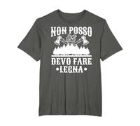 Non Posso Devo Fare Legna Per Un Falegname Maglietta