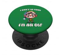 Non posso essere bravo Sono un elfo PopSockets PopGrip Adesivo