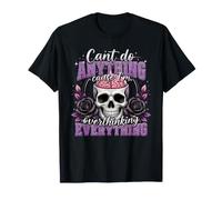 Non Posso Fare Niente pensando Troppo a Skull Brain Maglietta