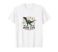Non Posso Fermare Questo Mamasaurus T-Ree Maglietta, Uomo, Bianco, 5XL