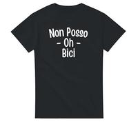 Non Posso, Ho Bici - Maglietta Ciclista Sportiva Urbana