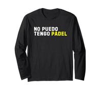 Non Posso, Ho Il Padel I Cant I Have Padel Maglia a Manica