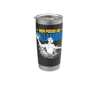 Non Posso Ho Pallanuoto Bicchiere termico in acciaio inox doppia parete