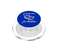 Non posso ho teatro Comico Attore Scena Spettacolo Arte PopSockets PopGrip per MagSafe