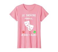Non Posso Ho Teatro Maglietta, Donna, Rosa, M
