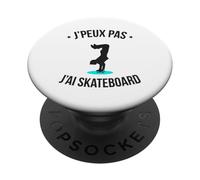 Non posso, ho uno skateboard - The Thousand Apologies Humor PopSockets PopGrip Adesivo