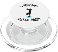 Non posso, ho uno skateboard - The Thousand Apologies Humor PopSockets PopGrip per MagSafe