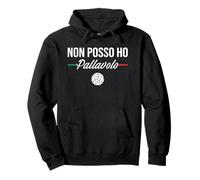 Non Posso Ho Volleyball Volley pallavolo Giocatori Boy Child Felpa con Cappuccio