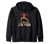 Non Posso Ho Yoga Yogi Meditare Felpa con Cappuccio