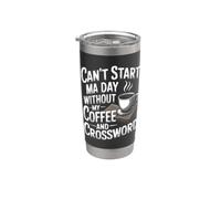 Non Posso Iniziare La Giornata Senza Il Mio Caffè E I Miei Bicchiere termico in acciaio inox doppia parete