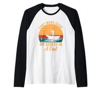 Non Posso Lavorare Oggi, Il Mio Braccio è in Un Cast Maglia con Maniche Raglan