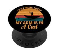 Non posso lavorare oggi, il mio braccio è in un cast PopSockets PopGrip Adesivo