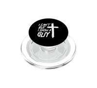 Non posso ma conosco un ragazzo cristiano croce fede PopSockets PopGrip per MagSafe