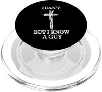 Non posso ma conosco un ragazzo Gesù Croce biblico cristiano PopSockets PopGrip per MagSafe