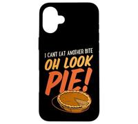 Non posso mangiare un altro morso Oh Guarda Torta - Zucca del Ringraziamento Custodia per iPhone 16 Plus