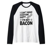 Non Posso Rendere Tutti Felici Non Sono Bacon Maglia con Maniche Raglan