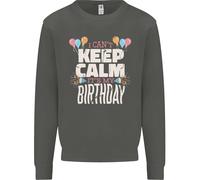 Non Posso Restare Calmo È Il Mio Compleanno Felpa Per Bambini