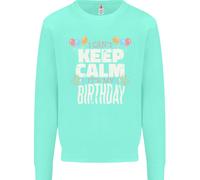 Non Posso Restare Calmo È Il Mio Compleanno Uomo Felpa