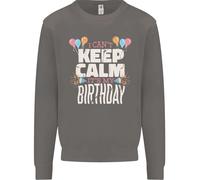 Non Posso Restare Calmo È Il Mio Compleanno Uomo Felpa