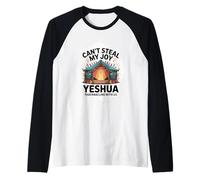 Non Posso rubare la mia Gioia Yeshua Tabernacolo con Noi/Sukkot Maglia con Maniche Raglan