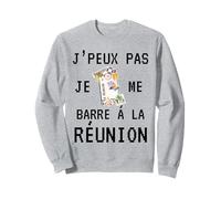 Non Posso scontrarmi alla Riunione Viaggio Francia Dom Tom Felpa