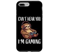 Non posso sentirti, sto giocando, Sloth Gamer Custodia per iPhone 7 Plus/8 Plus
