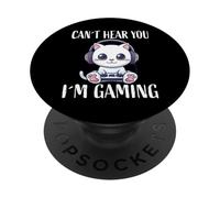Non posso sentirti, sto giocando, Video Gamer PopSockets PopGrip Adesivo