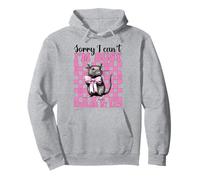 Non posso, sono occupato a coccolare i miei ratti Funny Rat Girl Mamma Mouse Felpa con Cappuccio