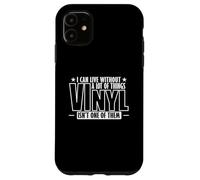 Non posso vivere senza Vinyl Record Custodia per iPhone 11