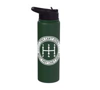 Non possono rubare ciò che non possono guidare la trasmissione manuale Stainless Steel Insulated Water Bottle