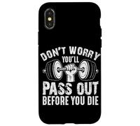 Non preoccuparti che scompaia prima di morire Custodia per iPhone X/XS