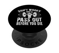 Non preoccuparti che scompaia prima di morire PopSockets PopGrip Adesivo