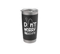 Non preoccuparti di essere Hoppy Bicchiere termico in acciaio inox doppia parete