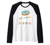 Non preoccuparti, Dio ti guarirà Maglia con Maniche Raglan