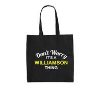 Non Preoccuparti È Una Cosa WILLIAMSON - Borsa In Tela - Nome Personalizzato