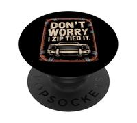 Non preoccuparti, l'ho legato con zip, divertente Car Guy Overlanders Racers PopSockets PopGrip Adesivo