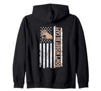 Non preoccuparti Sii Capy American Pride Felpa con Cappuccio