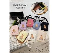 Non preoccuparti, sii un capibara! Borsa a tracolla con cerniera alla moda, stampa creativa con simpatico motivo a capibara, portamonete, borsa per cellulare tinta unita semplice, adatta per uso quoti