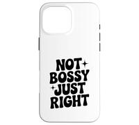 Non prepotente, giusto divertente per donne forti Custodia per iPhone 16 Pro Max