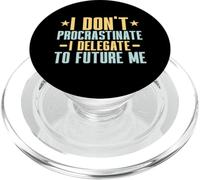 Non procrastinare delego al futuro me Professore PopSockets PopGrip per MagSafe
