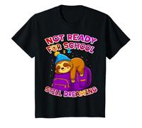 NON PRONTO PER LA SCUOLA SOGNANDO ANCORA LO STILE SLOTH Maglietta