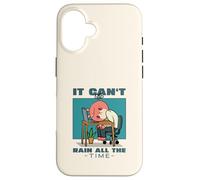 Non può piovere tutto il tempo (Dichiarazione di speranza e tristezza) Custodia per iPhone 16