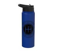 Non può rubare ciò che non possono guidare auto a trasmissione manuale Stainless Steel Insulated Water Bottle