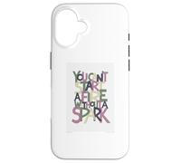 Non puoi accendere un fuoco senza una scintilla Custodia per iPhone 16