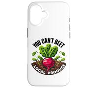 Non puoi barbabietola produrre localmente il mercato agricolo o il coltivatore CSA Custodia per iPhone 16