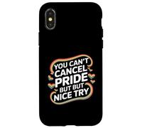 Non puoi cancellare l'orgoglio ma ma bello provare Custodia per iPhone X/XS