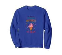 Non puoi Comprare la Felicità ma puoi Comprare Il Gelato Felpa, Unisex per Adulti, Blu Reale, L