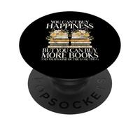 Non puoi comprare la felicità ma puoi comprare più libri Geek PopSockets PopGrip Adesivo