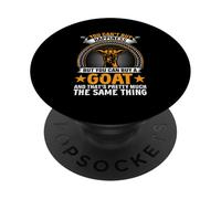 Non puoi comprare la felicità ma puoi comprare una capra e questo è Pr PopSockets PopGrip Adesivo