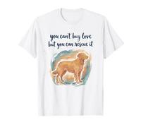 Non puoi Comprare L'Amore ma puoi salvarlo Animali Cani Salvatore Maglietta
